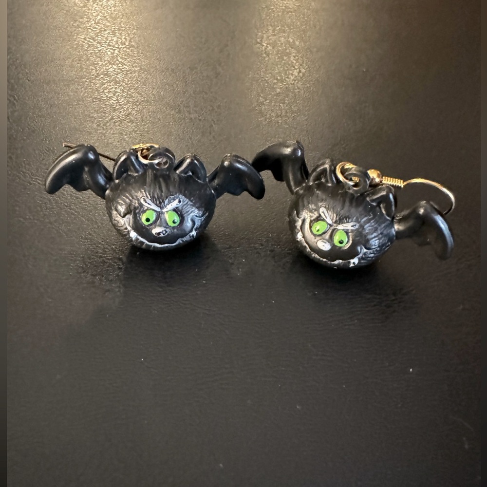 Bat earrings